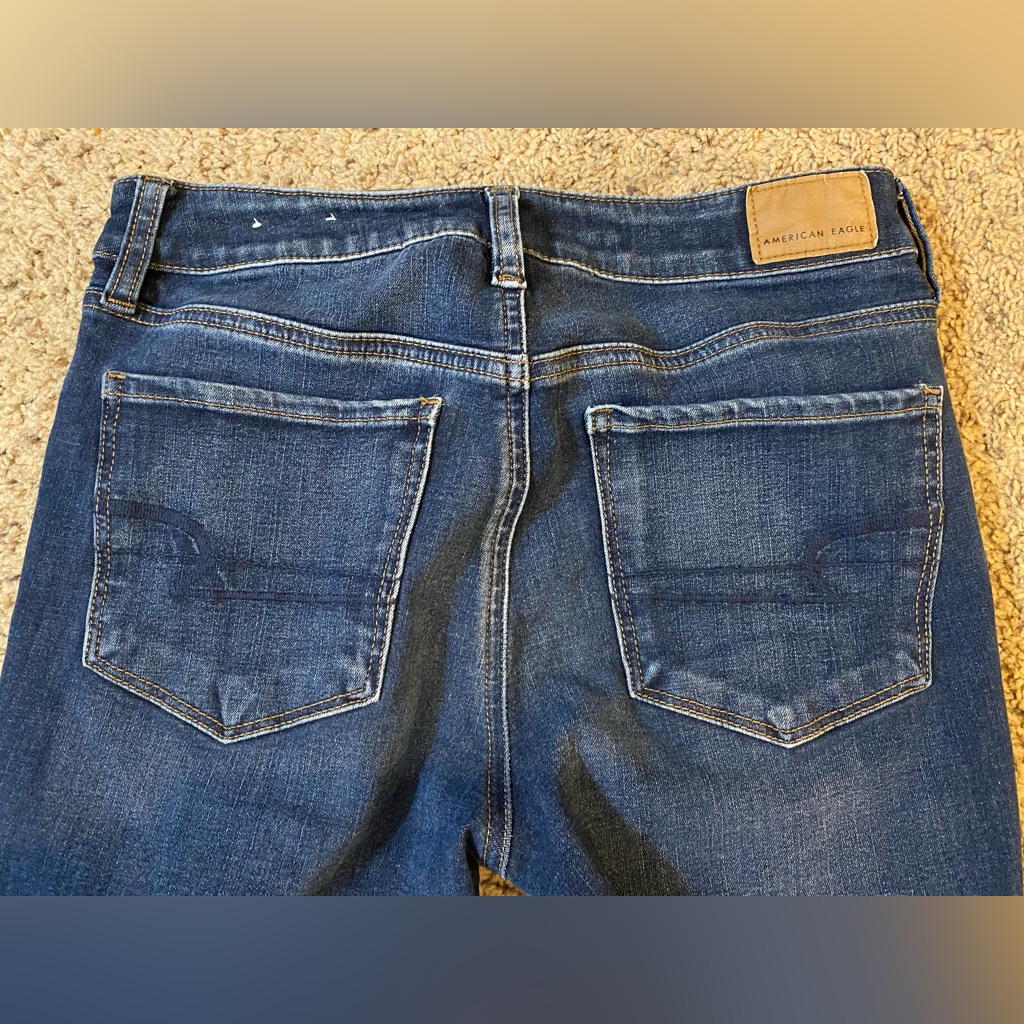 American Eagle Hi-Rise Jegging Size 8 Long